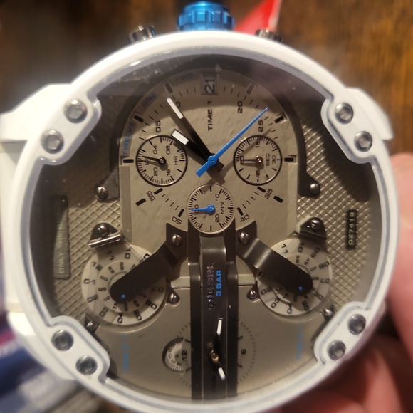 Diesel White and Silver Multi-Dial Smartwatch - Picture 3 of 3